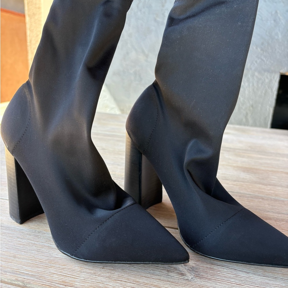 Tony Bianco Black Heeled Boots